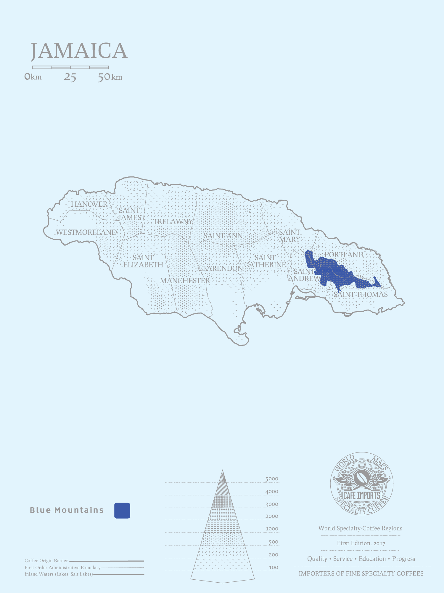 Cà phê Blue Mountain từ Jamaica
