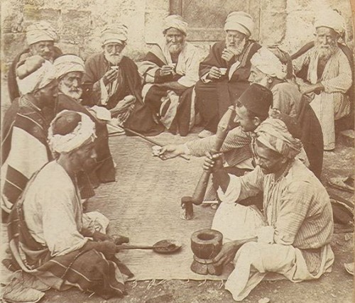 Những quán cà phê đầu tiên ở Ả Rập