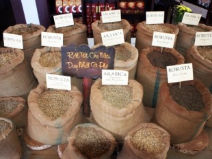 Xuất khẩu cà phê của các nước chủ chốt tháng 4/2012
