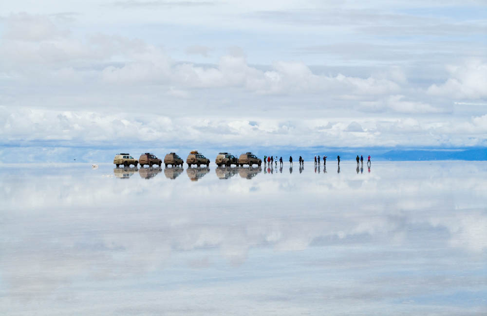 Cánh đồng muối Salar de Uyuni ở Bolivia