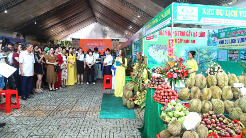 Hội thi trái cây sầu riêng huyện Đạ Huoai là nơi hội tụ các loại trái cây đặc sản của địa phương