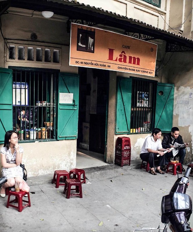 Quán cà phê Lâm – Hà Nôi vẫn hoạt động đến ngày hôm nay
