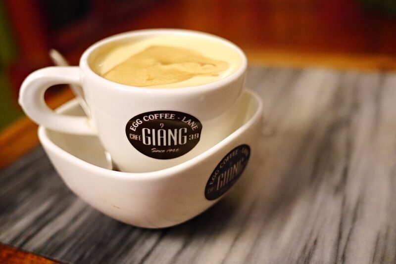cà phê trứng của Giảng