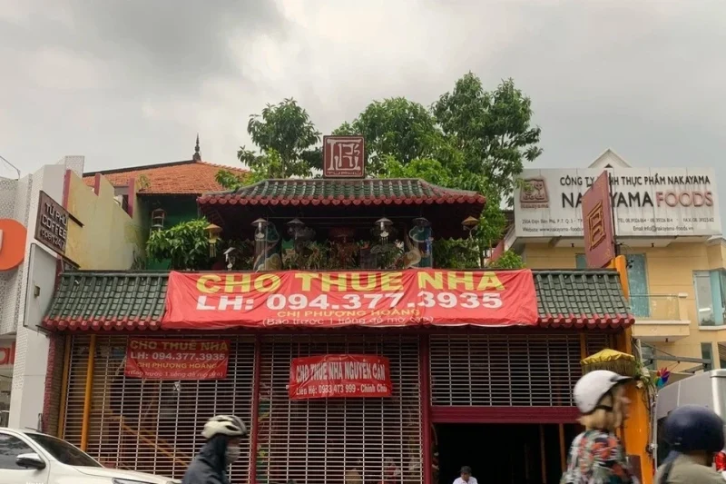 cho thuê mặt bằng quán cà phê