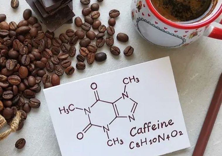 Công thức hóa học của caffeine